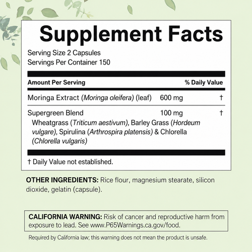 Elivra® Moringa Oleifera